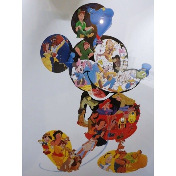 Disney's Mickey Mouse Animation Can Explain ... Large Framed Poster 35.5 x 27.5" - Picture 3 of 4